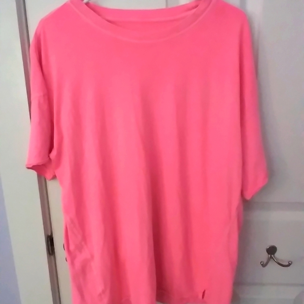 Aerie oversized smiley tee